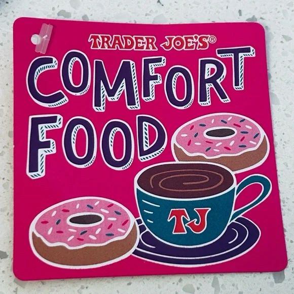 🍟 Trader Joe’s Ultimate Comfort Foods Tote Bag 16” x 13” NWT - Picture 8 of 8